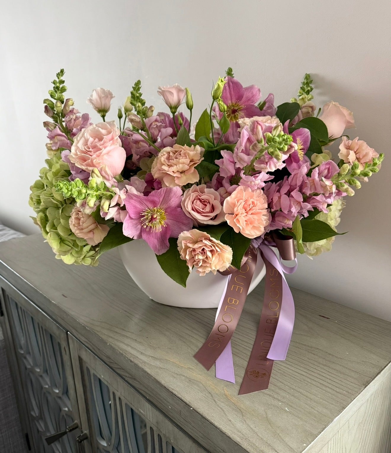 CUSTOM VASE ARRANGEMENT - ASYMMETRIC