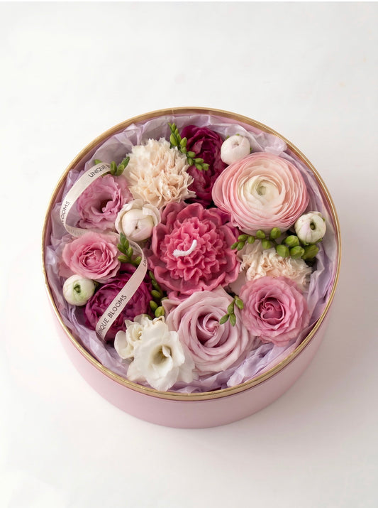 FLOWER CANDLE GIFT BOX