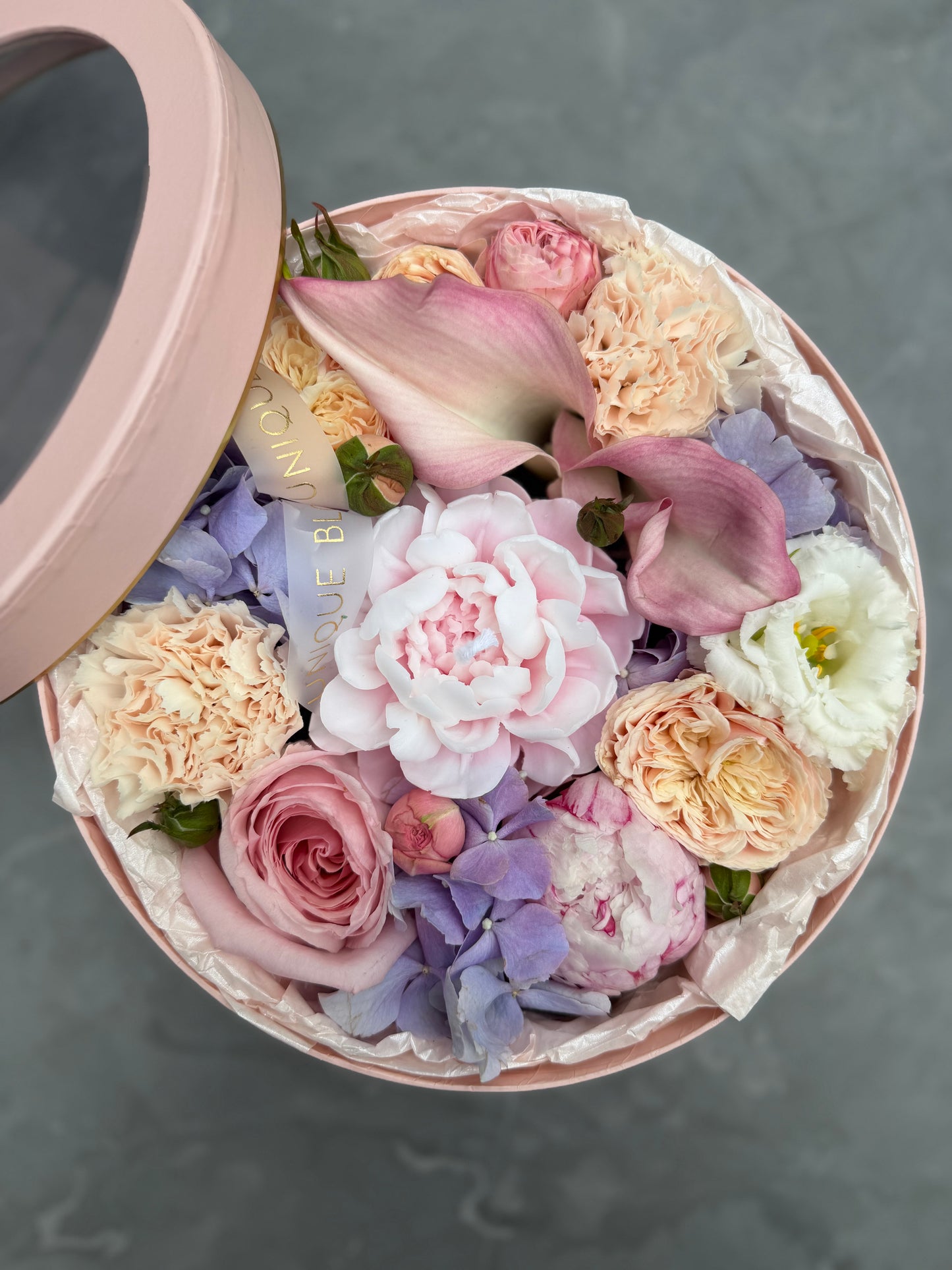 FLOWER CANDLE GIFT BOX