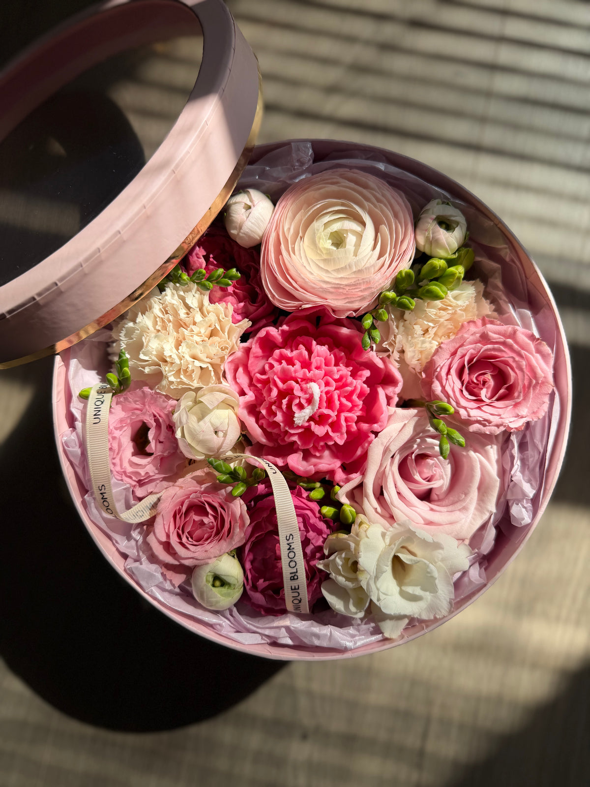 FLOWER CANDLE GIFT BOX