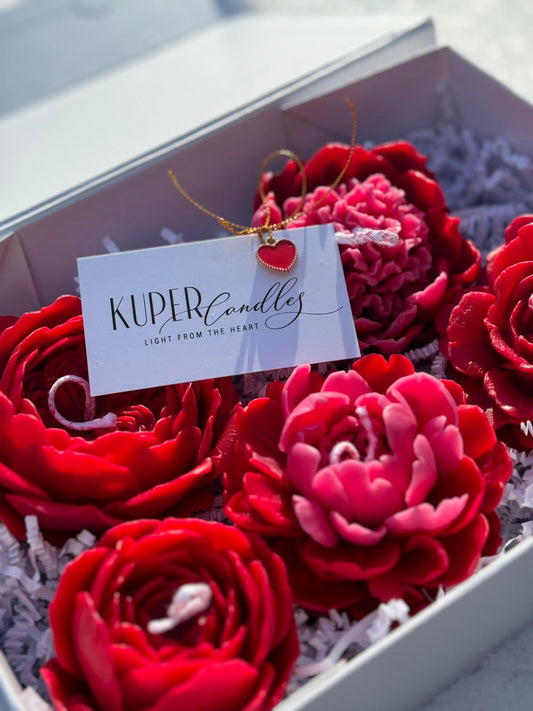 Candle | V-Day Gift Set Peony