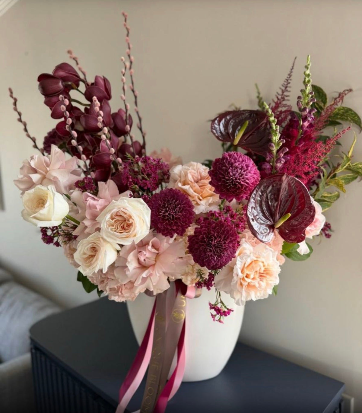 CUSTOM VASE ARRANGEMENT - ASYMMETRIC