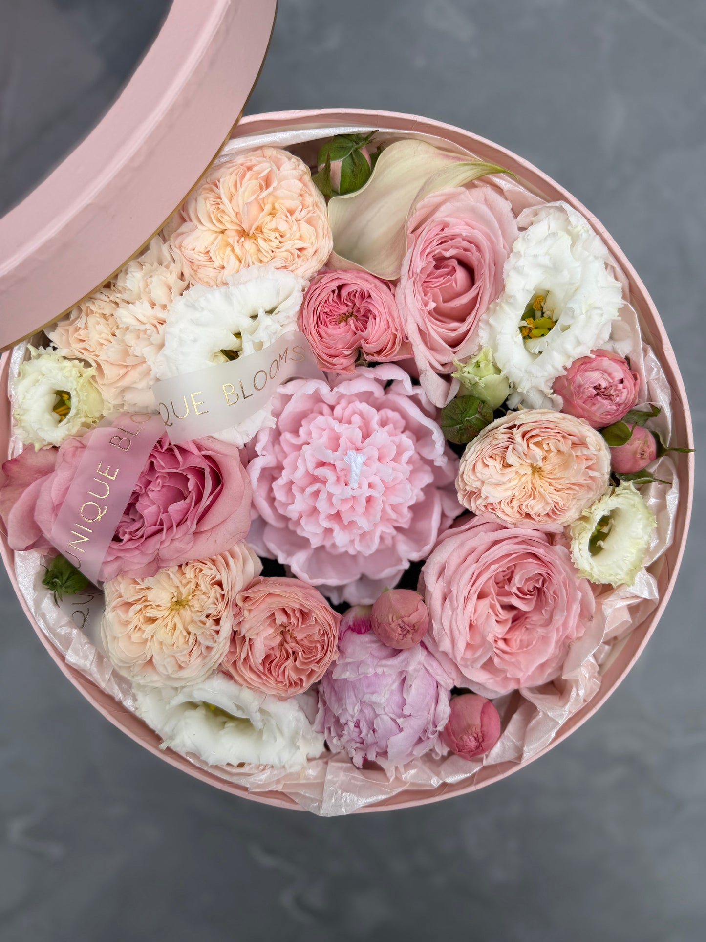 FLOWER CANDLE GIFT BOX