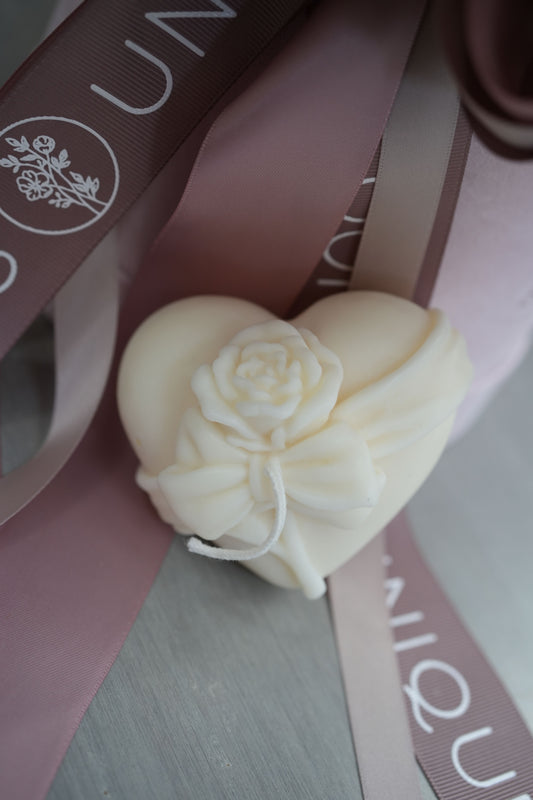 Candle | Rose Heart