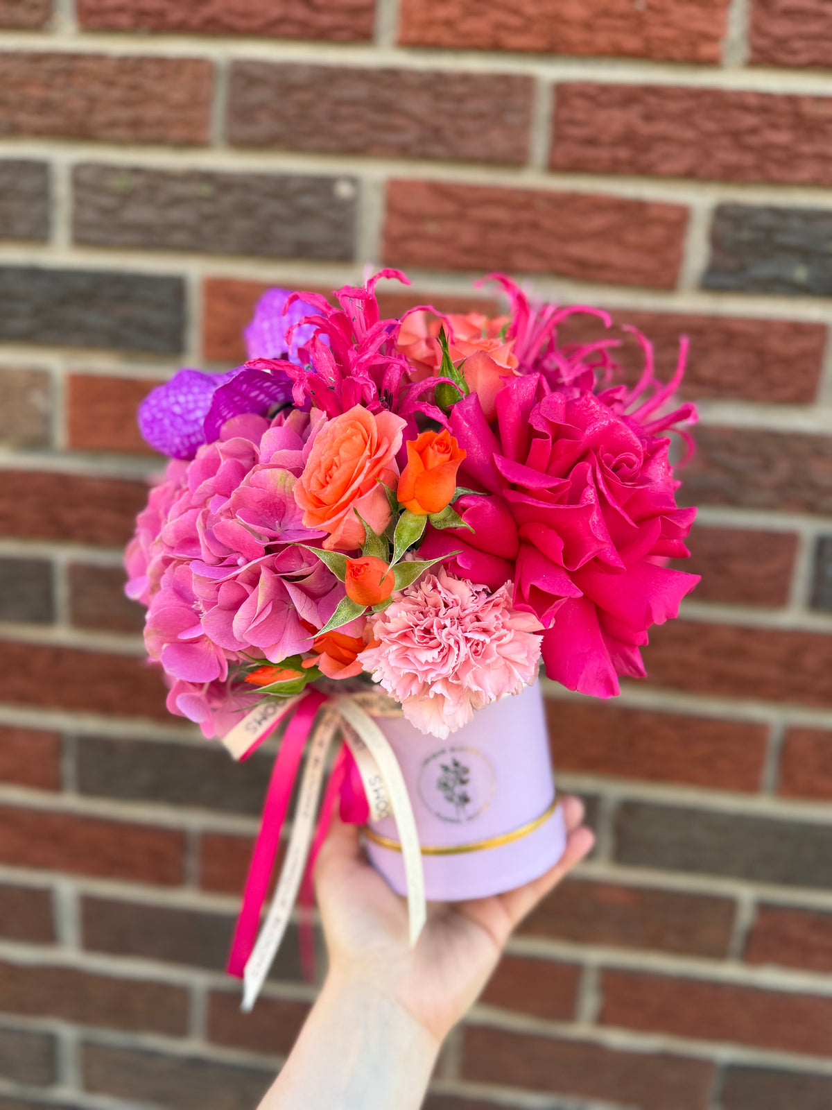 MINI FLOWER HAT BOX