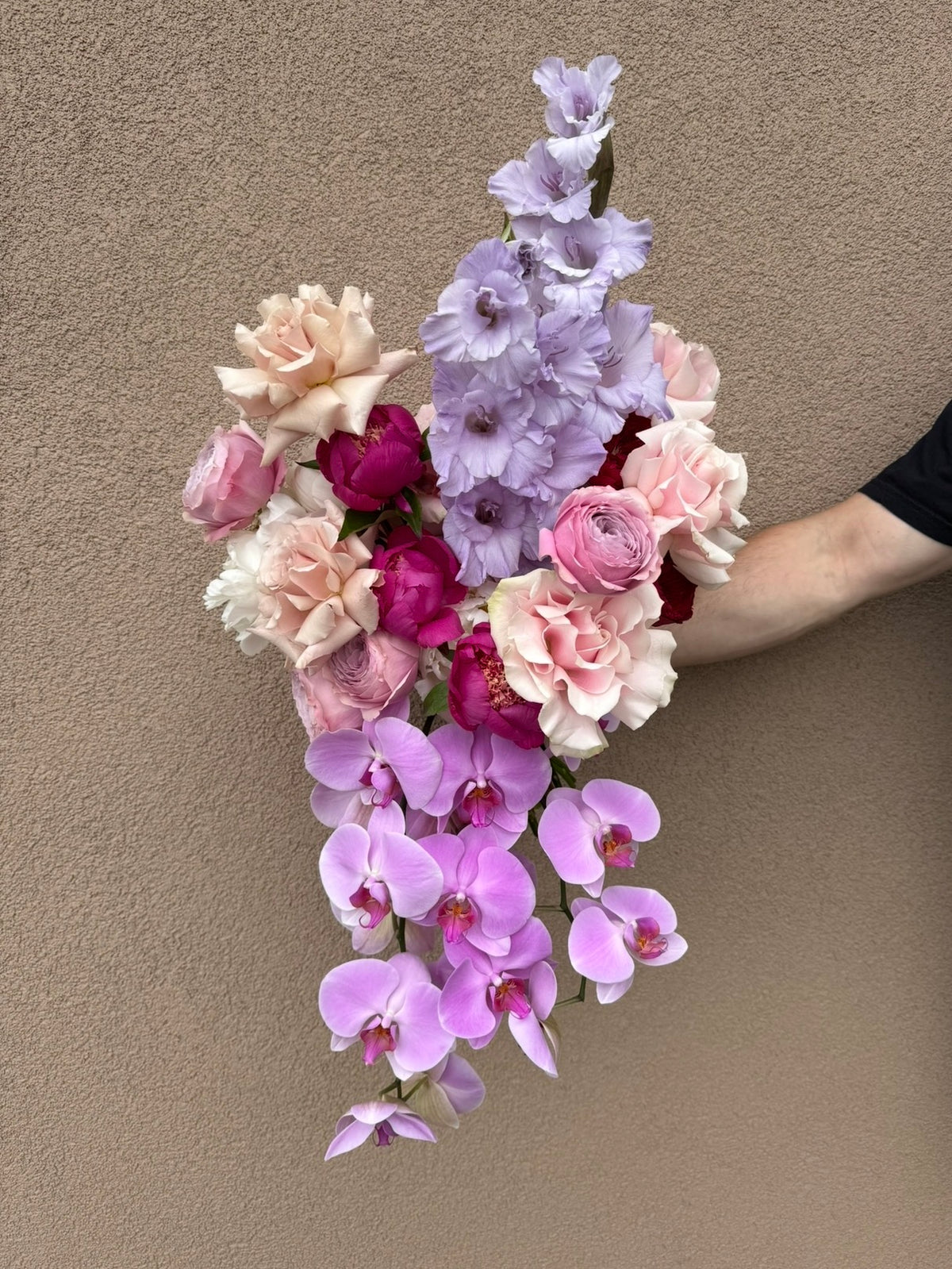 WEDDING - BRIDAL BOUQUET CUSTOM CASCADING