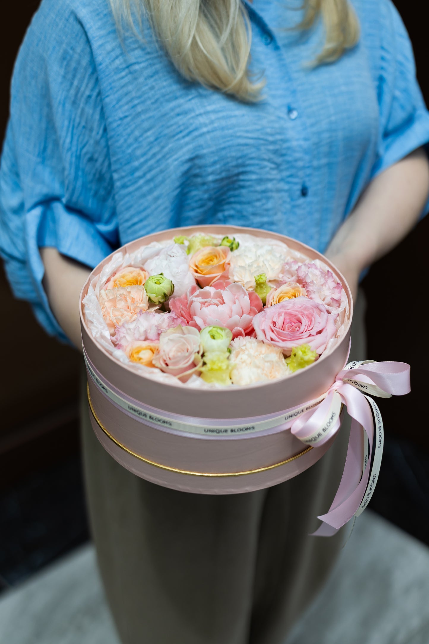 FLOWER CANDLE GIFT BOX