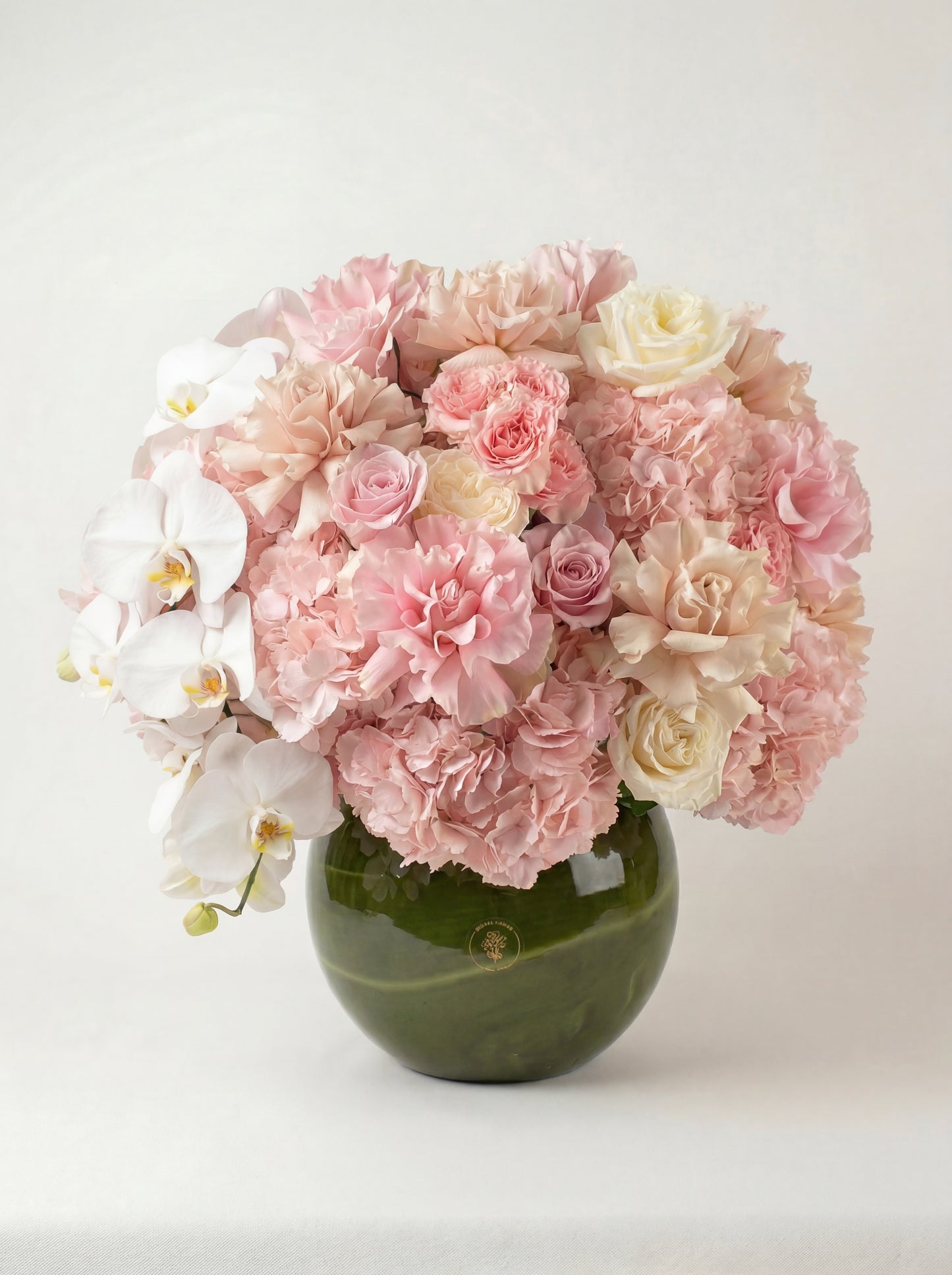 CUSTOM VASE ARRANGEMENT - ROUND