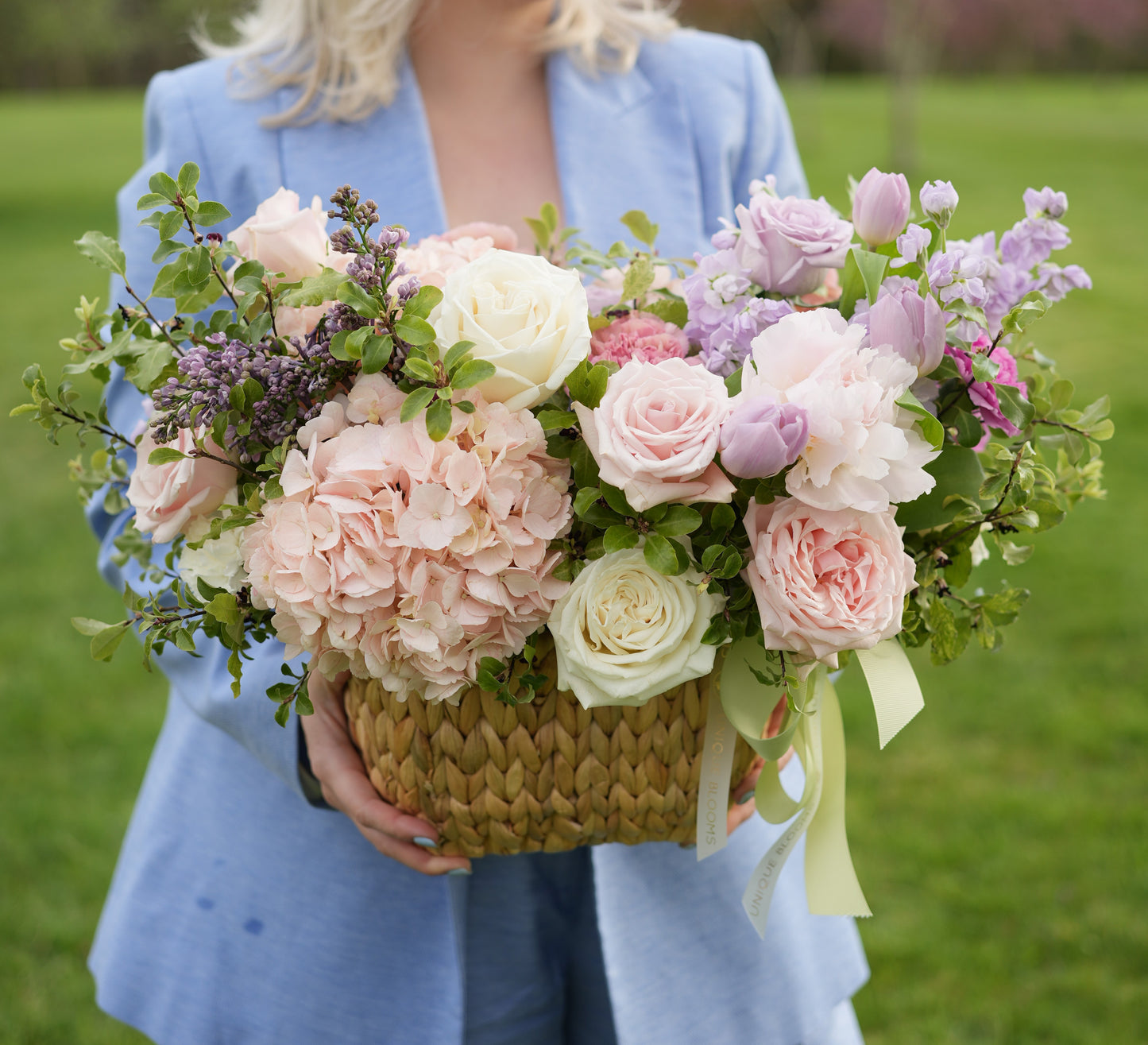 Flower Basket Arrangement